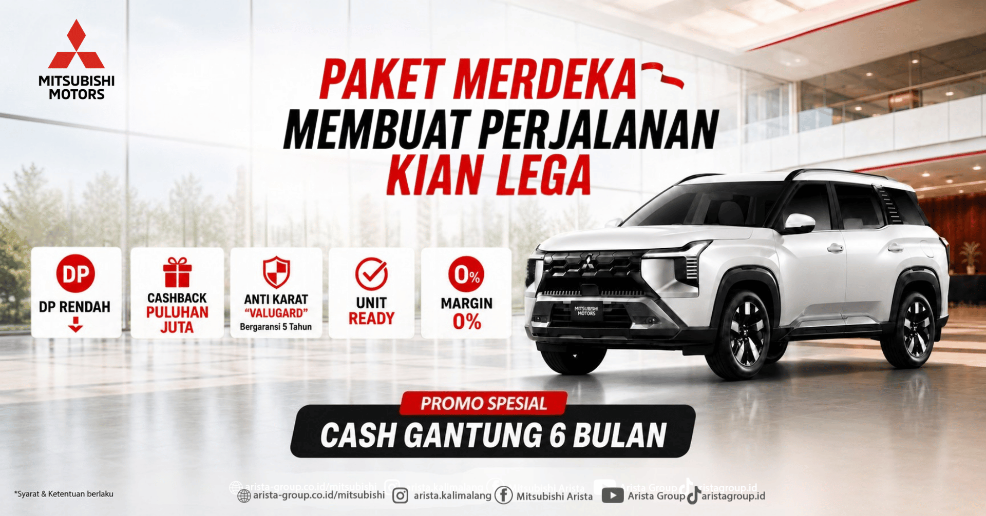 Promo ADS Mitsubishi Destinator 2026 - Website Aceh
